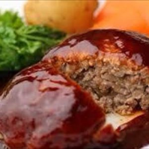 牛肉100%ハンバーグ弁当