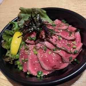 和牛ローストビーフ丼