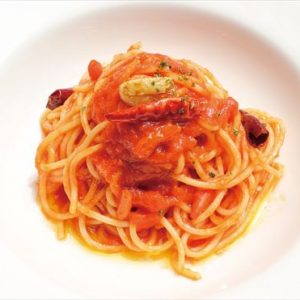 スパゲッティ島唐辛子アラビアータ