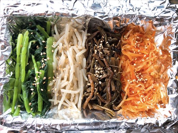 焼肉屋さんのナムル